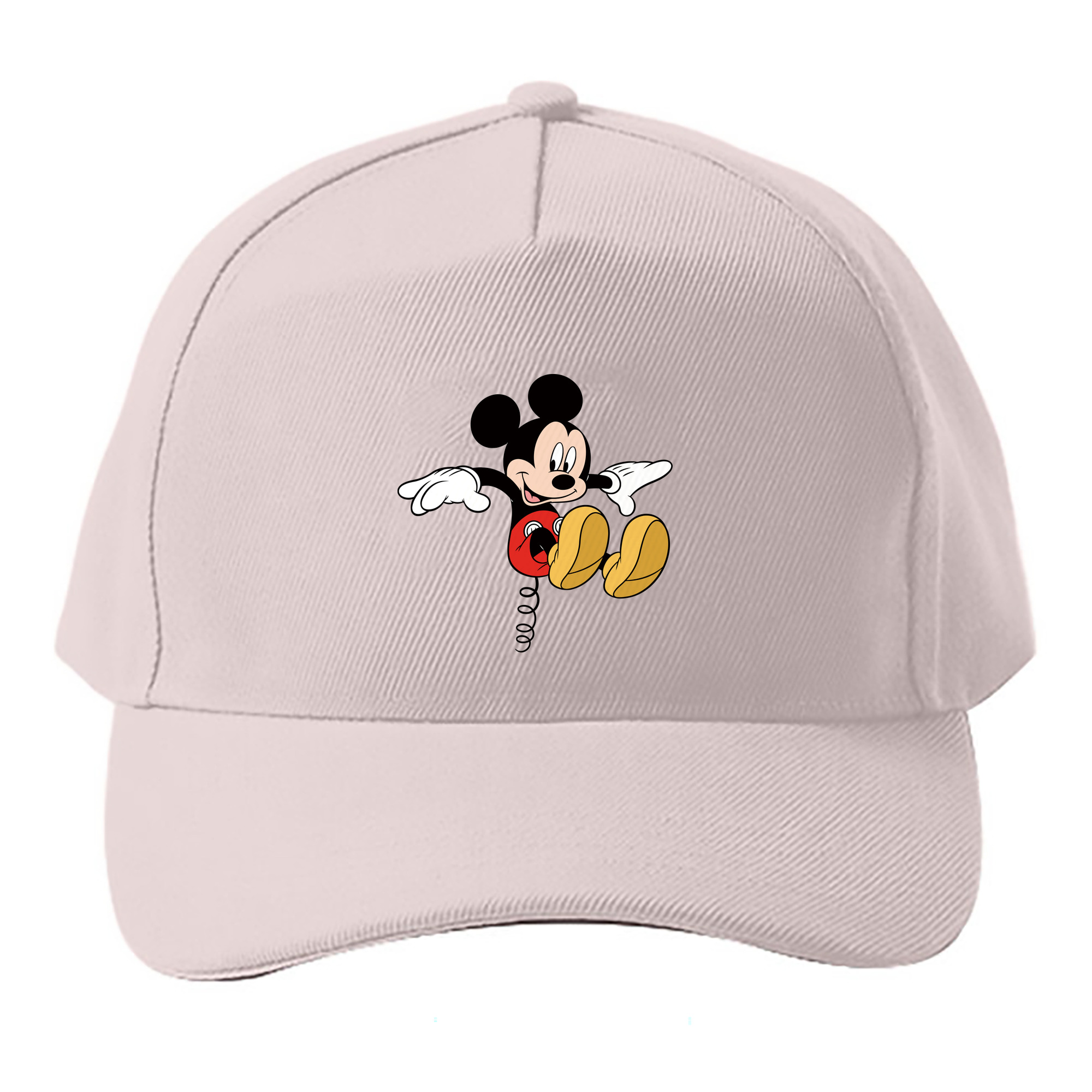 （画像用） ミッキーマウス Mickey Mouse ベースボールキャップ 綿100％ 男女兼用 帽子 スポーツ